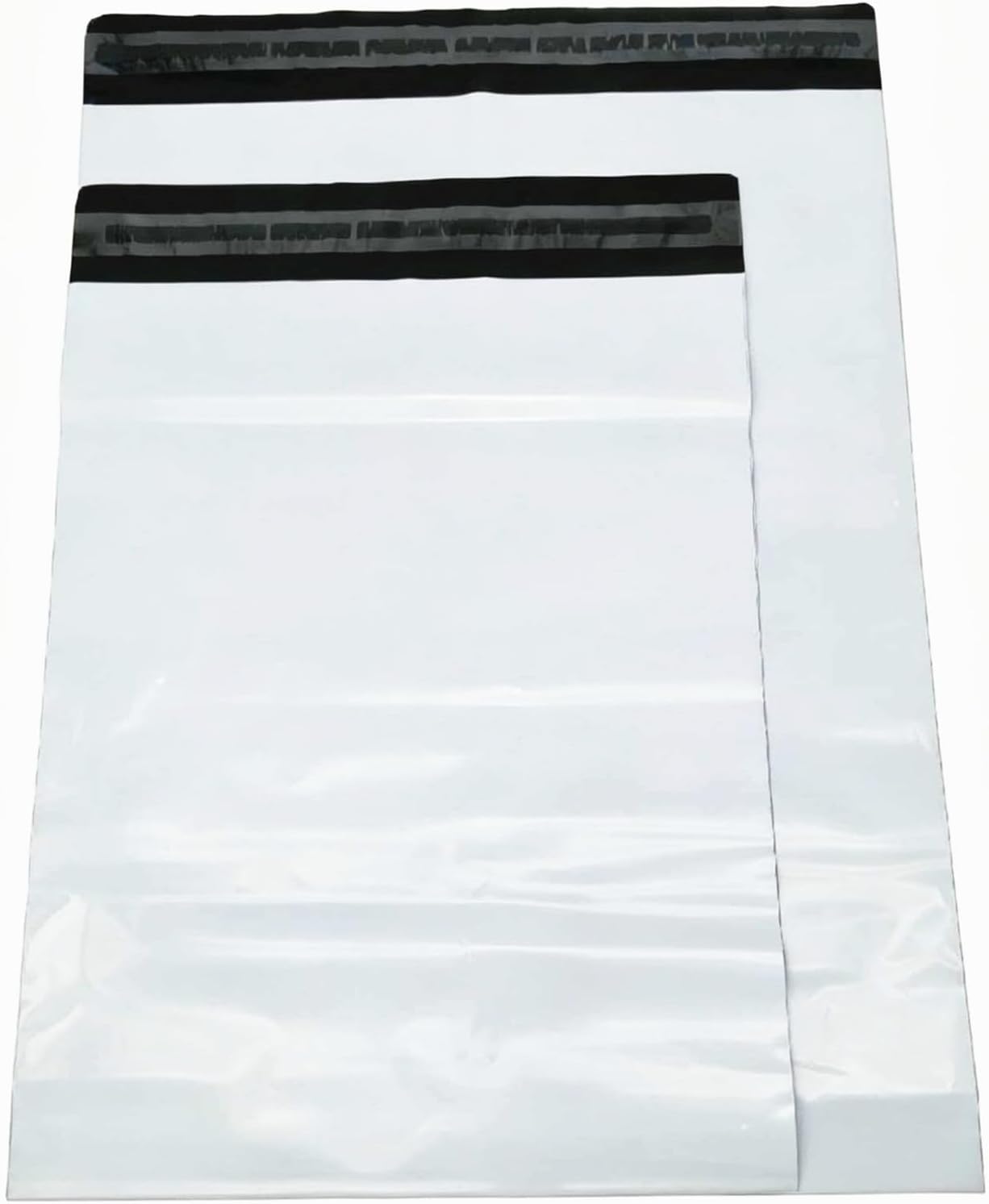 15.7 X 20 Inch White Poly Mailers, Large Self-Sealing Shipping Bags 10 Pcs | Waterproof Plastic Packaging Envelopes Bag