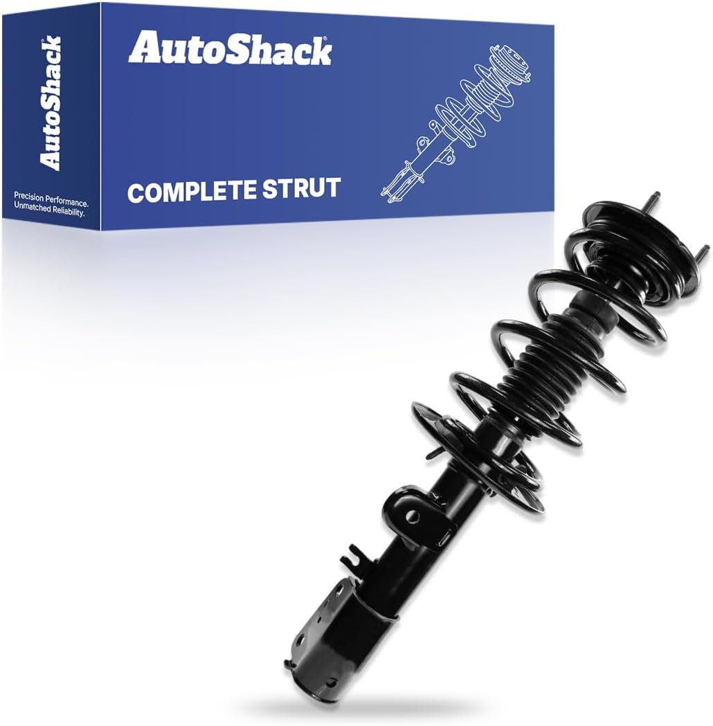 AutoShack Front Complete Strut Assembly with Coil Spring, 1pc