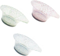 3 Pieces Hair Color Bowl Glitter Hair Dye Bowl Hair Color Mixing Bowl Plastic Color Mixing Tint Bowl Round Applicator