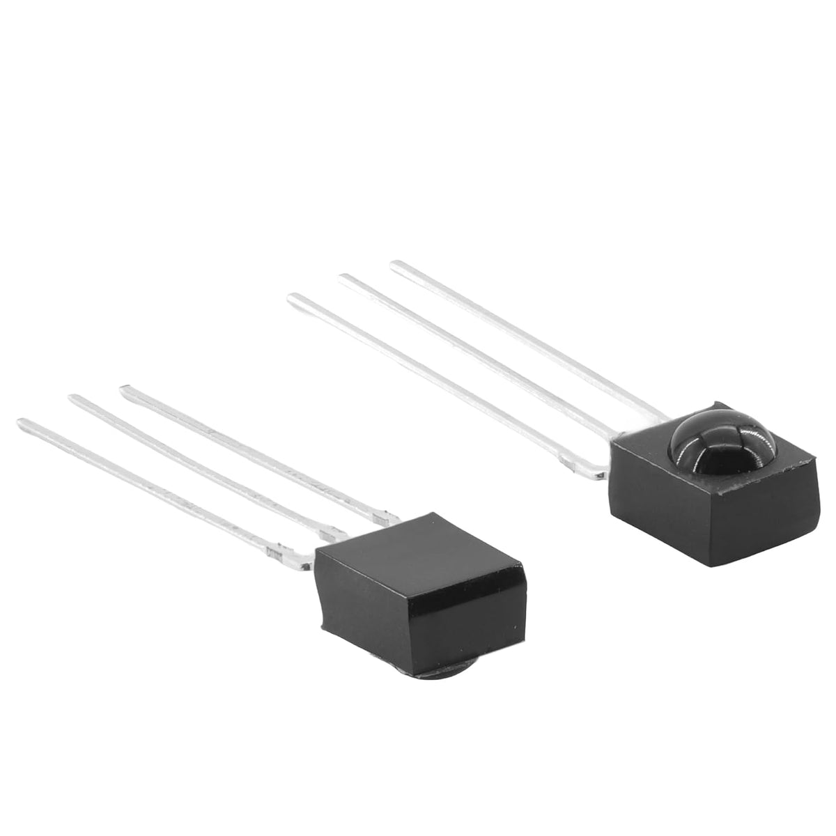 38kHz Infrared (IR) Receiver Sensor, Round Dot Long Range IR Receiver Head Compatible with CH0038K for Remote Control Projects