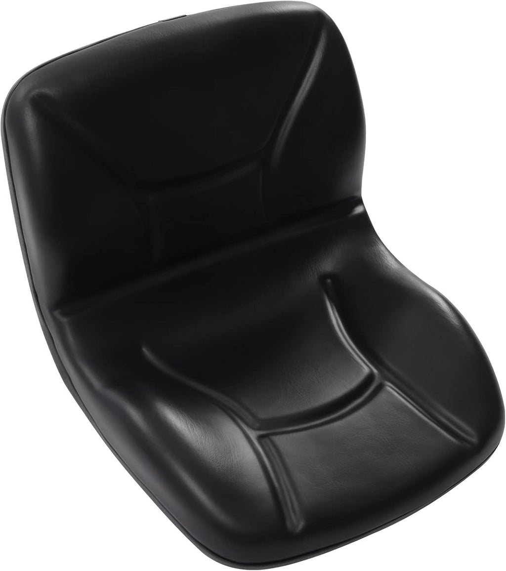 Universal Tractor Seat,High Back Compact Forklift Seat w/Pre-Drilled Holes | Lawn Mower Seat Replacement|High Back Seat