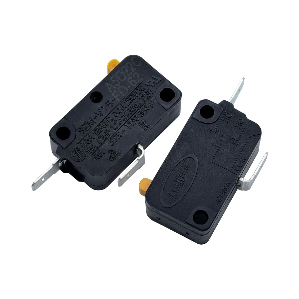 5Pcs WB24X830 Microwave Door Switch NC 16A 250VAC