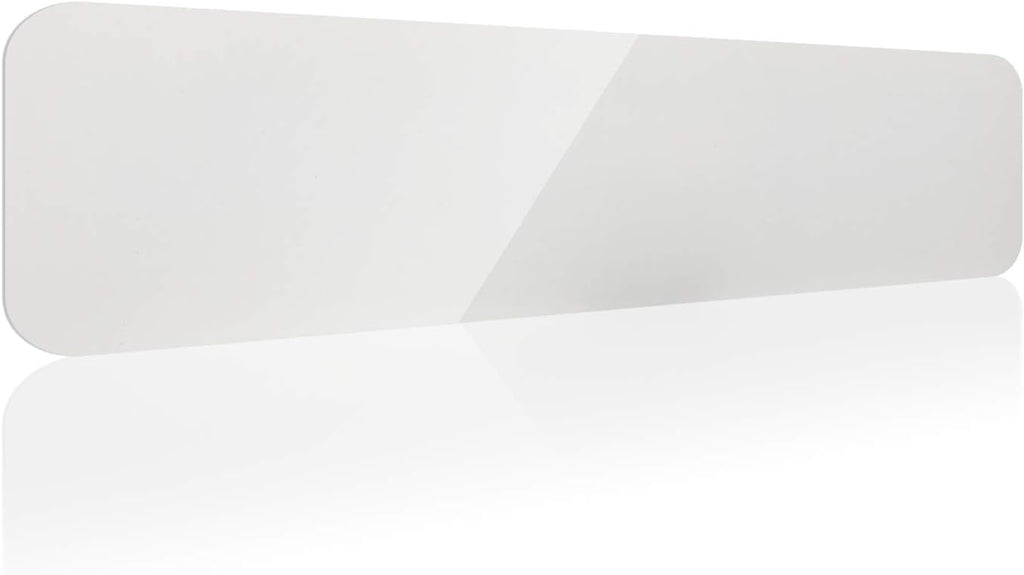 White Metal Sign Blank (Aluminum) | 6 x 24 Inch .040 Aluminum | Double sided with 3/4 Inch Rounded Corners (18)