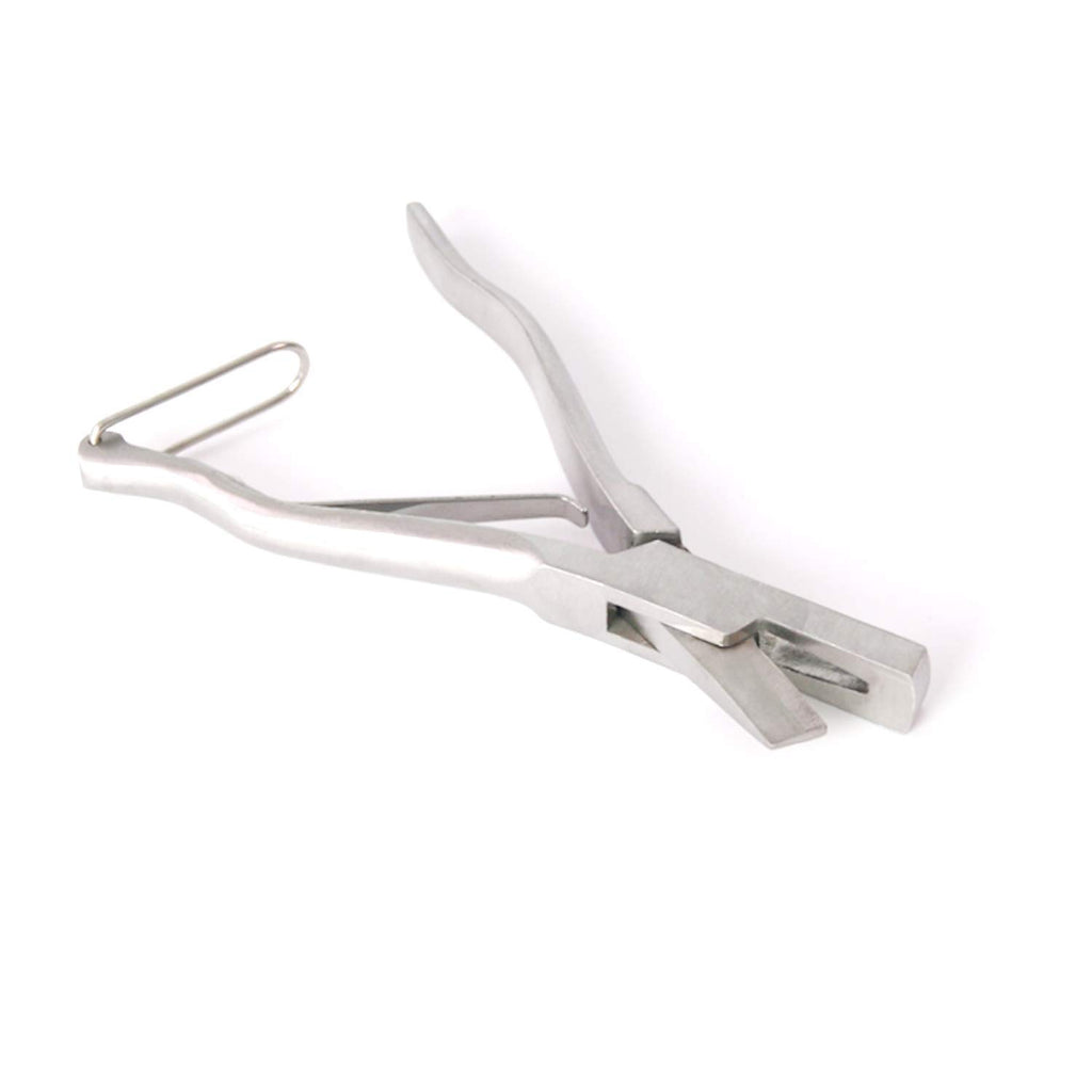 Lamb Sheep Ear Notcher Stainless Steel Double Command V Shape Livestock