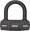 MAX60 Black Short Shackle U-Lock with PVC Sleeve