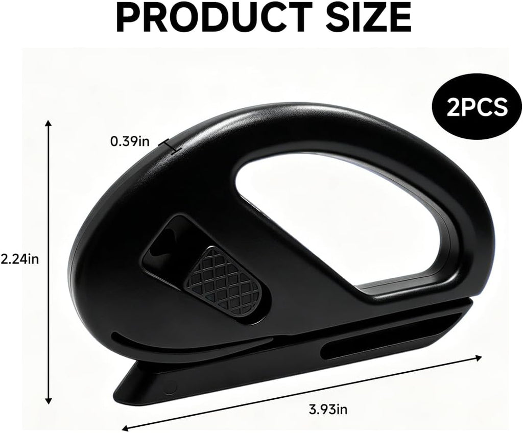 2PCS Snitty Safety Vinyl Film Cutter, Black