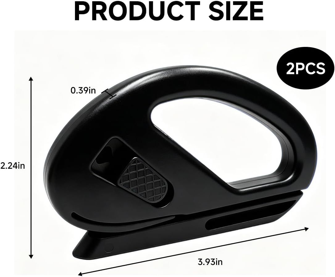 2PCS Snitty Safety Vinyl Film Cutter, Black
