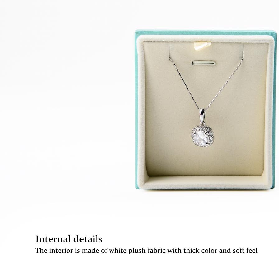 Necklace Gift Box,Necklace Pendant Display Storage Case