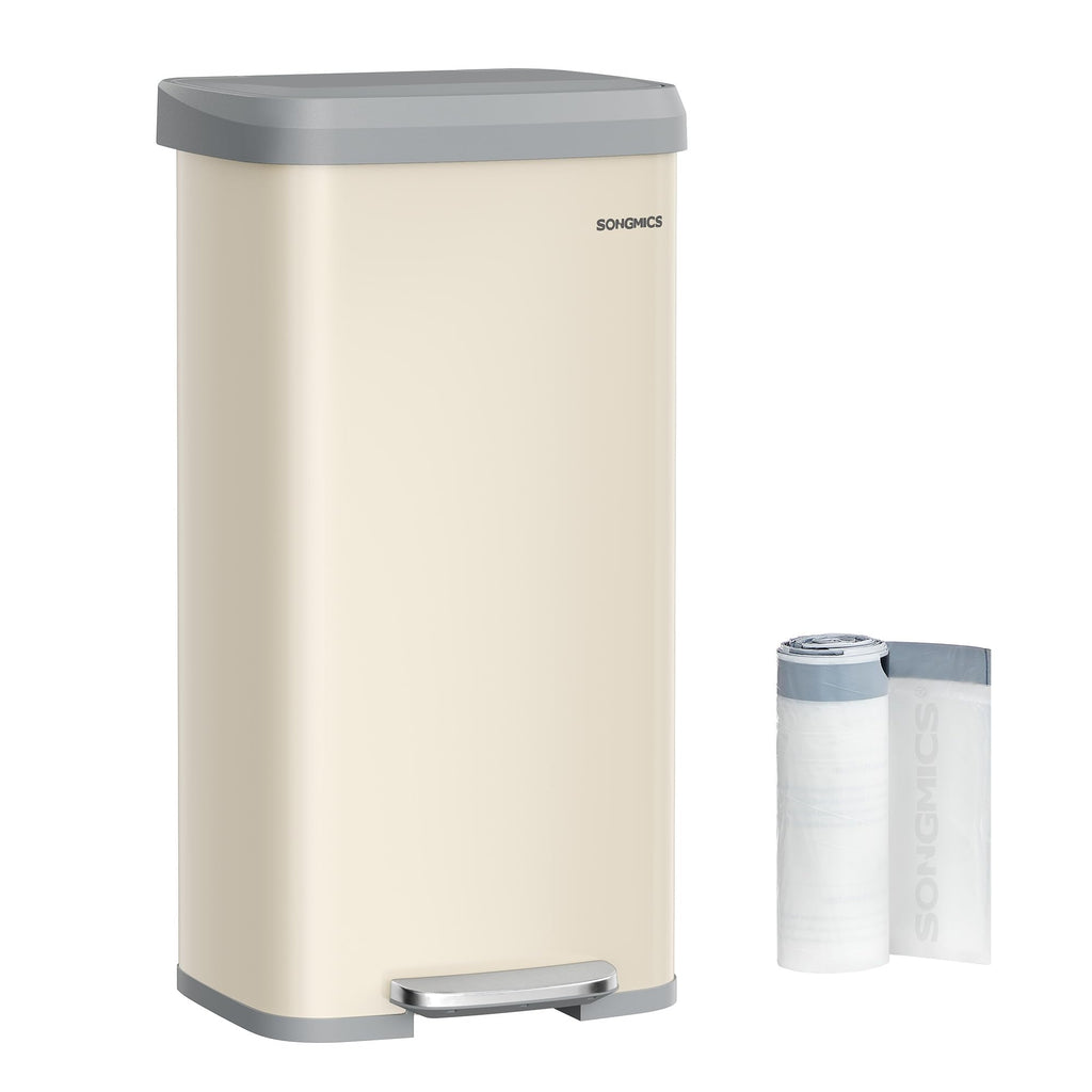 Kitchen Trash Can, 18-Gallon (68 L) Stainless Steel, Soft Closure