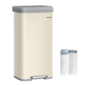 Kitchen Trash Can, 18-Gallon (68 L) Stainless Steel, Soft Closure