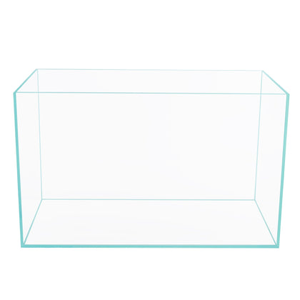Ultra Clear Rimless Low Iron Glass Aquarium Tank (W23.62×D11.81×H14.17 inch(60x30x36cm)) 6mm Thickness Include Black