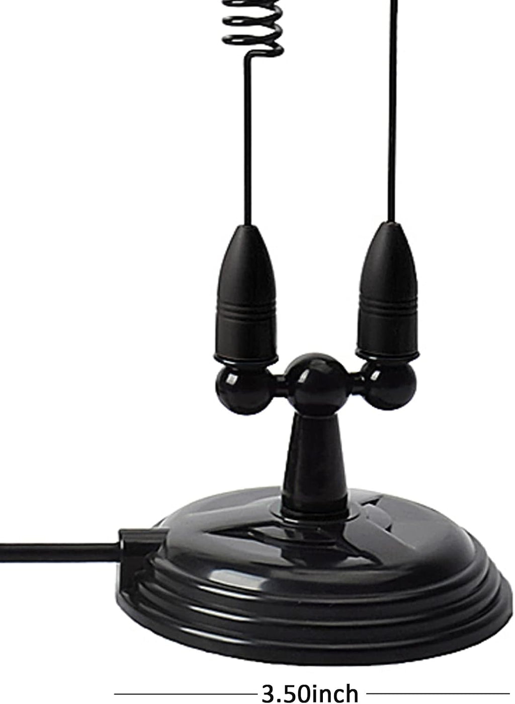 Amateur Dual Band VHF & UHF Magnet Base Mobile Radio Antenna W/PL259 | 3.5inchs Magnetic Mount,for SO239 2m/70cm