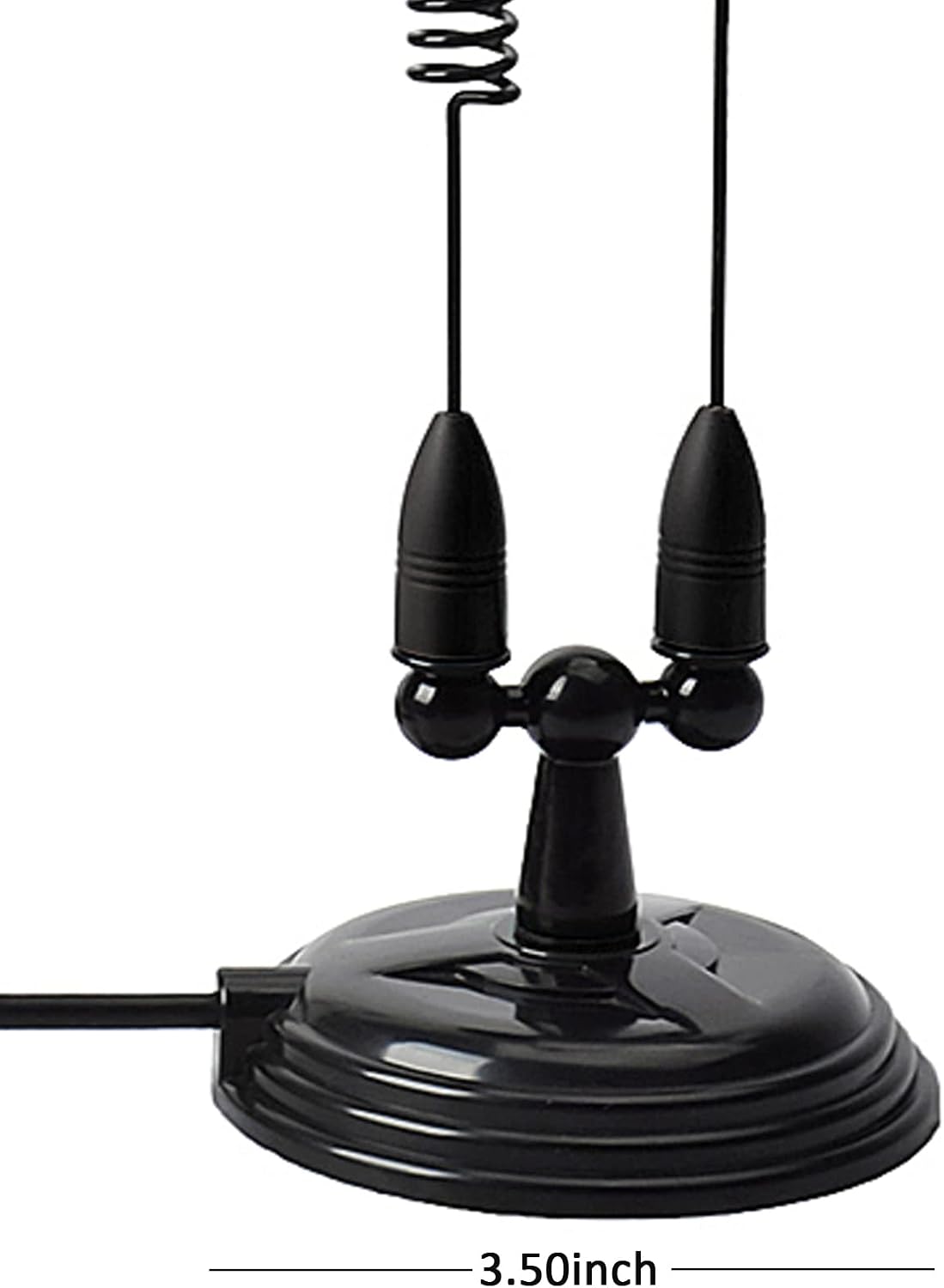 Amateur Dual Band VHF & UHF Magnet Base Mobile Radio Antenna W/PL259 | 3.5inchs Magnetic Mount,for SO239 2m/70cm