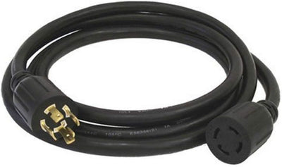 6328 25 Foot 30 Amp Generator Cord | NEMA L14-30 Ends, 7500W Max, Home Backup Power, Transfer Switch Ready