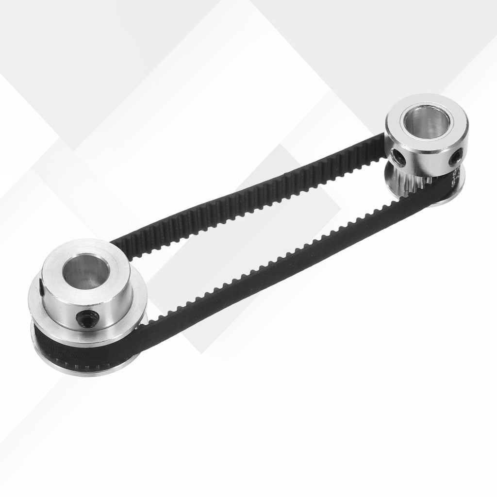 MECCANIXITY GT-2 Timing Belt 10mm Width 2mm Pitch Black 5pcs