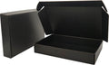 11x8x2 Shipping Boxes Black Mailer Corrugated Cardboard Box Set of 25