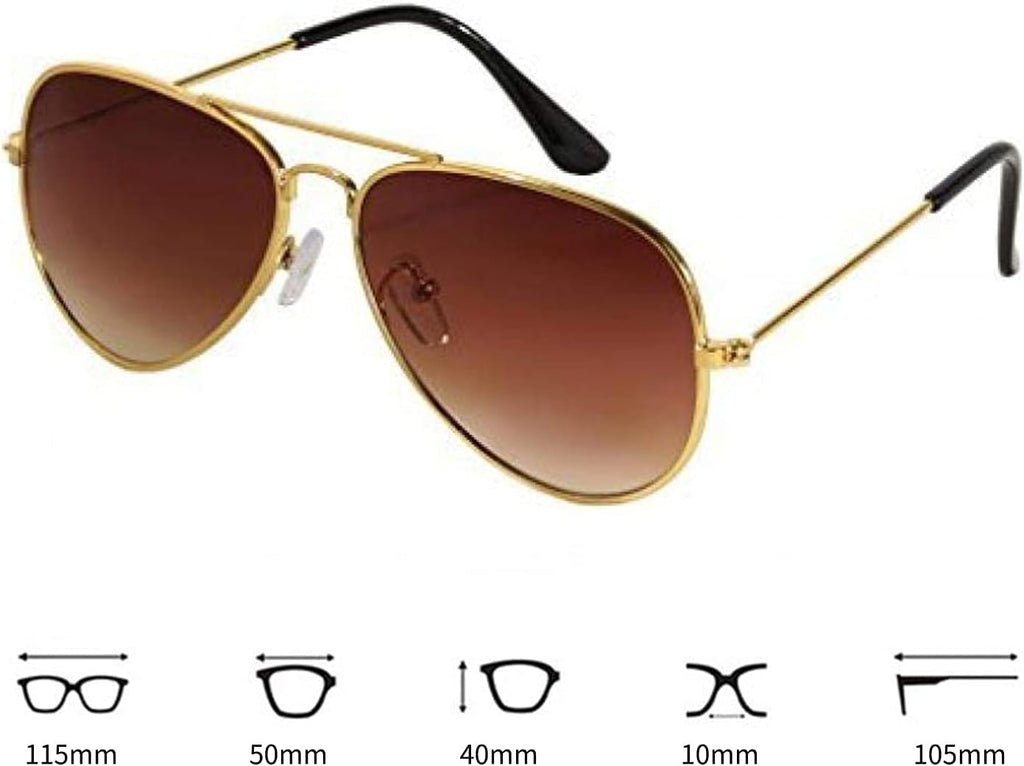 Classic Kids Sunglasses for Boys Girls Children sunglasses Reflective Metal Frame