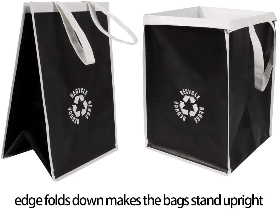 Recycle Waste Bin for Kitchen Home Trash Sorting Bins Bag Base Plate Organizer Waterproof Baskets Container