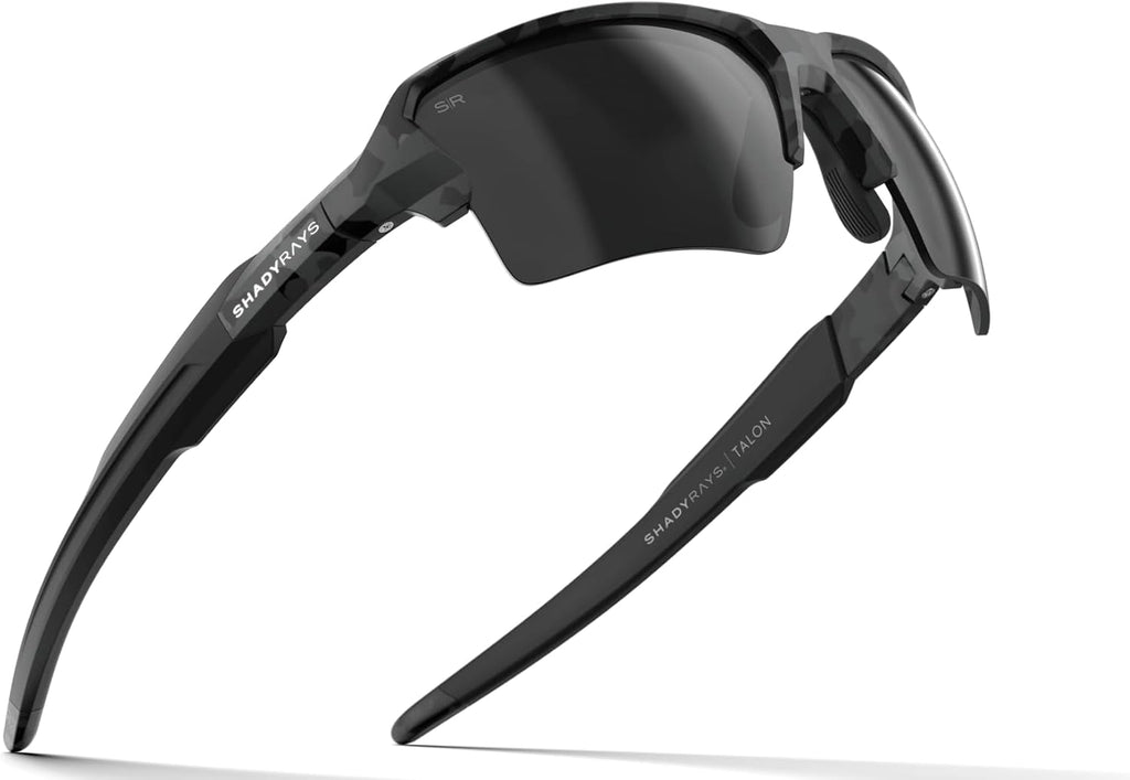 Talon Mens | Semi-Rimless Sport Polarized Sunglasses