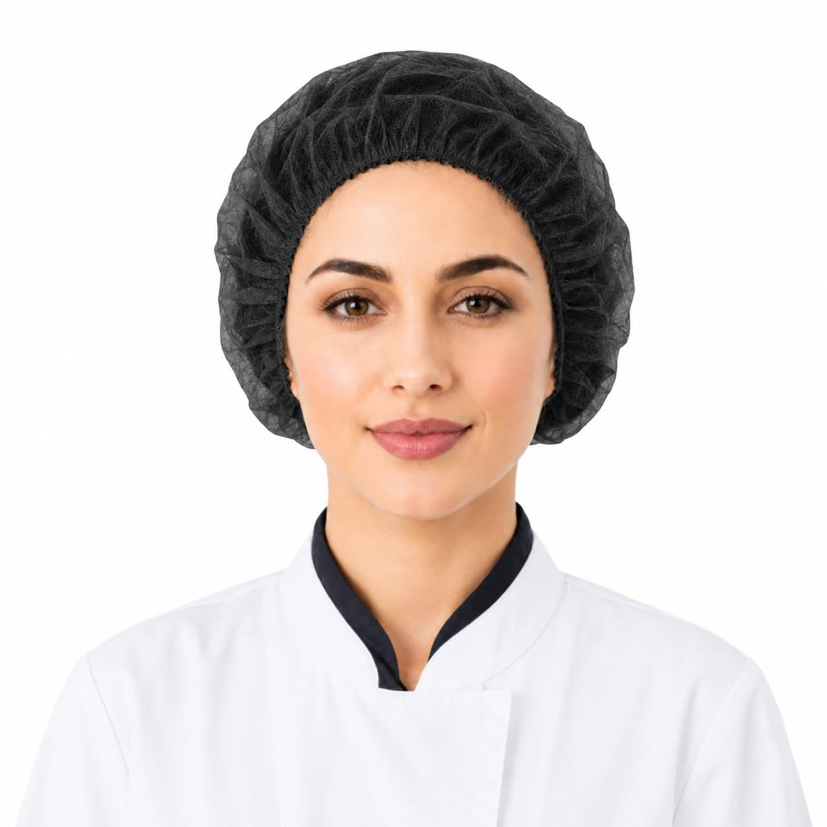 Disposable Bouffant Caps, 21inches Hair Net, Elastic Dust Cap for Food Service, Cooking, Salon,Spa,Spray tans