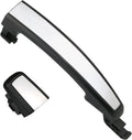 APPERFiT Exterior Door Handle w/Chrome Insert & End Cap 25936893 25936881 for Driver or Passenger Side Compatible with Chevy Camaro Cruze Malibu Orlando Sonic Trax, Buick, Cadillac