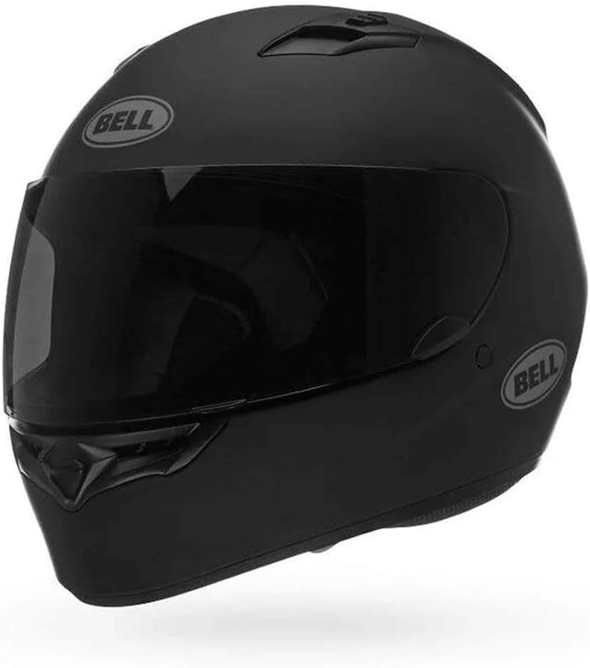 Qualifier Full-Face Motorcycle Helmet - Matte Black, X-Large | Full face street motorcycle helmet with NutraFog II