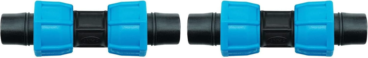 Watts ANKA (ASC1) 1" High Pressure Poly-Pipe Straight Coupling Insert Fitting (Pack of 2)