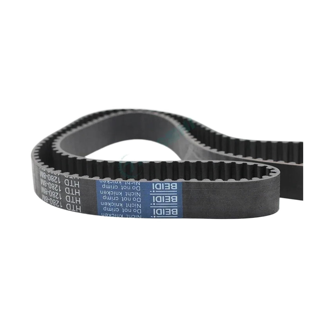 1pcs HTD 8M Closed Loop Timing Belt Width 15-80mm