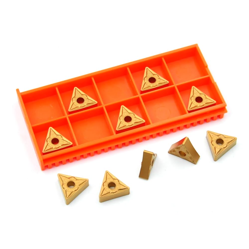 TNMG332 Tnmg160408 Carbide Inserts CVD Coated for Lathe Turning Tool, 10 pcs