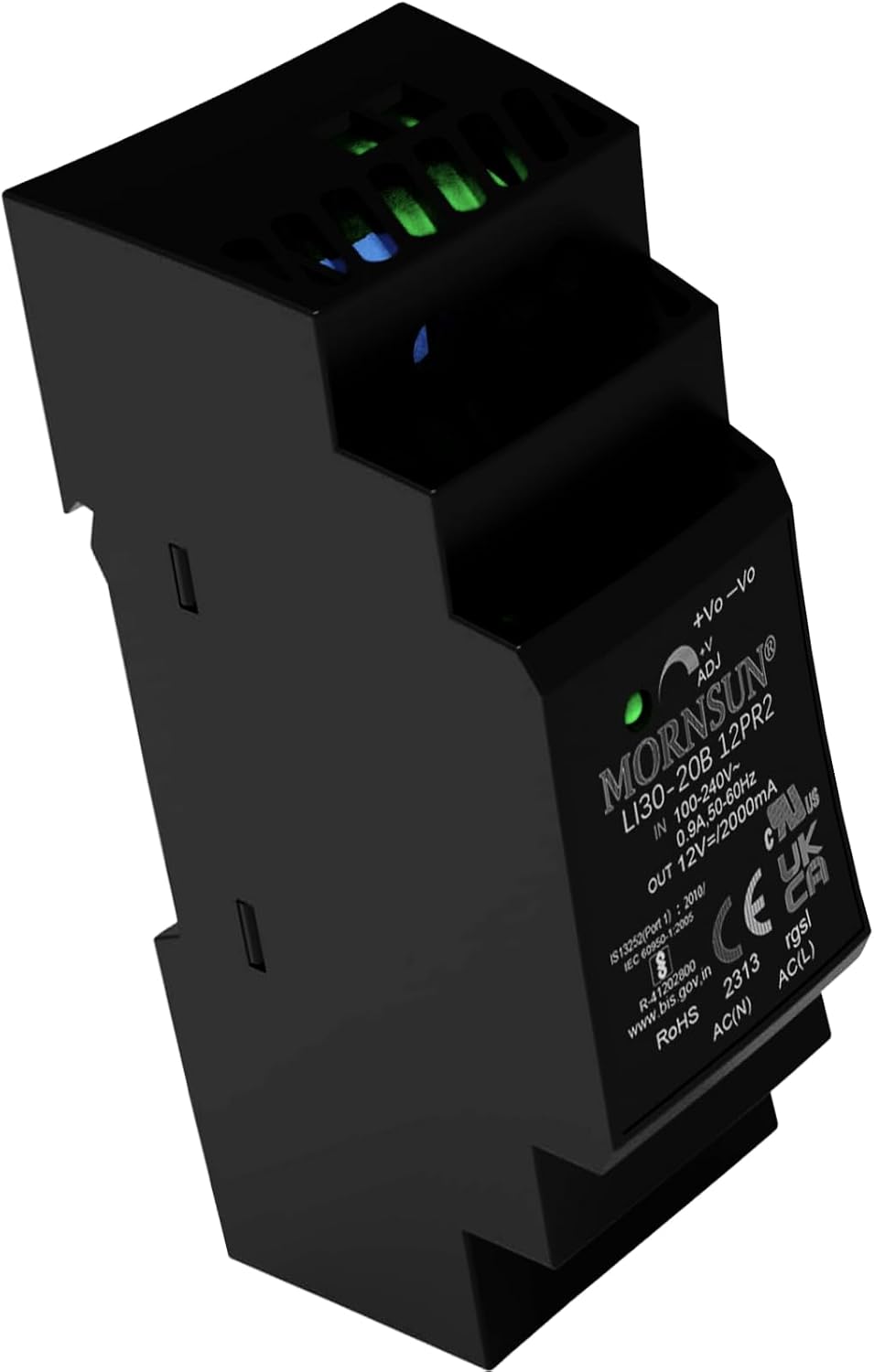 24W 12V 2A DIN Rail Power Supply,AC to DC Guide Power Supply
