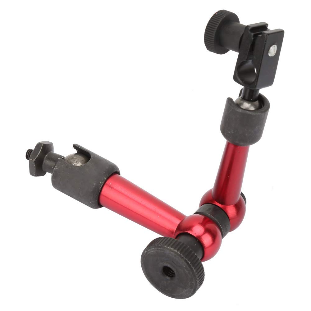 Test Indicator Flexible Arm Adjustable Magnetic Base Holder for Digital Level Dial Test Indicator Gauge 11 x 6.3cm