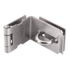 4 Inch Door Hasp Latch 90 Degree, Extra Thick Locking Latch Lock