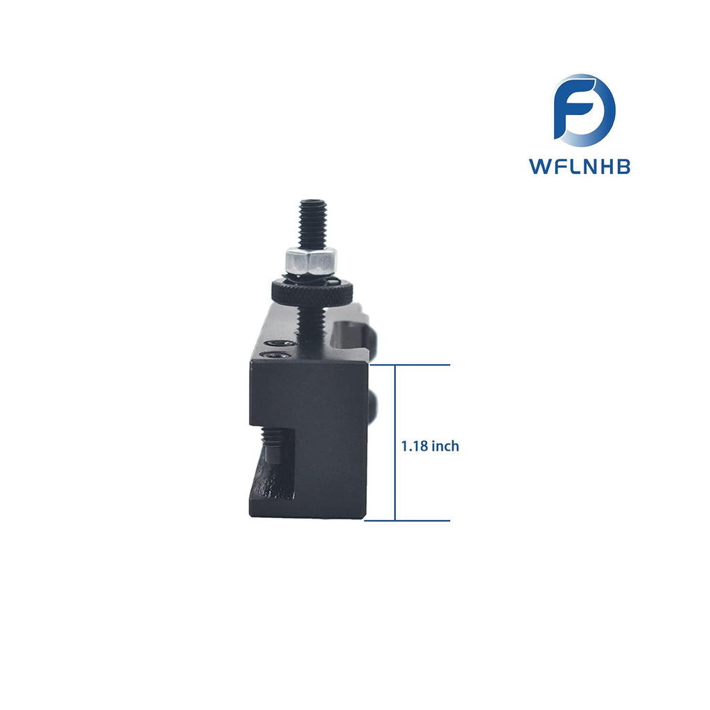 WFLNHB 250-010 OXA #10 Quick Change Knurling Turning and Facing Lathe Tool Post Holder