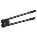 Strapping Sealer/Crimper for 1 1/4" Steel Strapping Band Manual Banding Tool with 19" Extended Handle