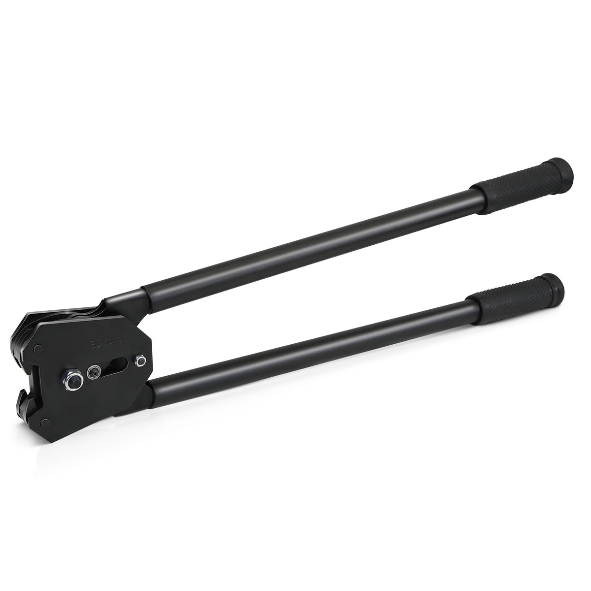 Strapping Sealer/Crimper for 1 1/4" Steel Strapping Band Manual Banding Tool with 19" Extended Handle