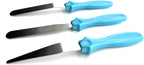 Icing Spatula,Offset Spatula Small Baking Spatulas Set with Straight4-5/8",Offset 4-1/2",Tapered 4-1/8" Stainless