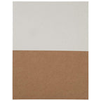 Shipping Labels - Half Page - 5 1/2 x 8 1/2 - Brown Kraft - 50/Pack