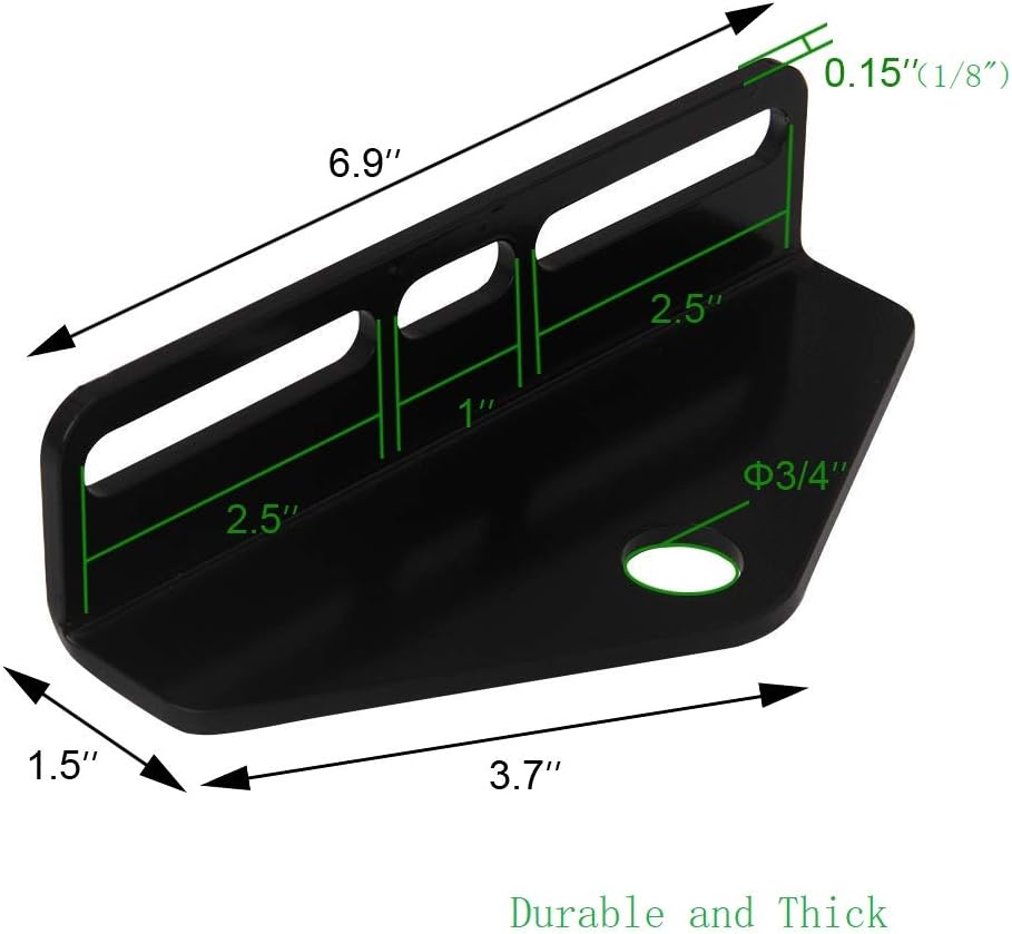 Zero Turn Mower Trailer Hitch, Universal Fit for Most of ZTR,3/4” Pin Hole
