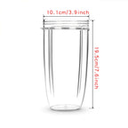 24oz Plastic Replacement Mixing Cup for Drinks and Juices