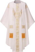 Catholic Priest Chasuble Church Mass Vestment Robe with Stole