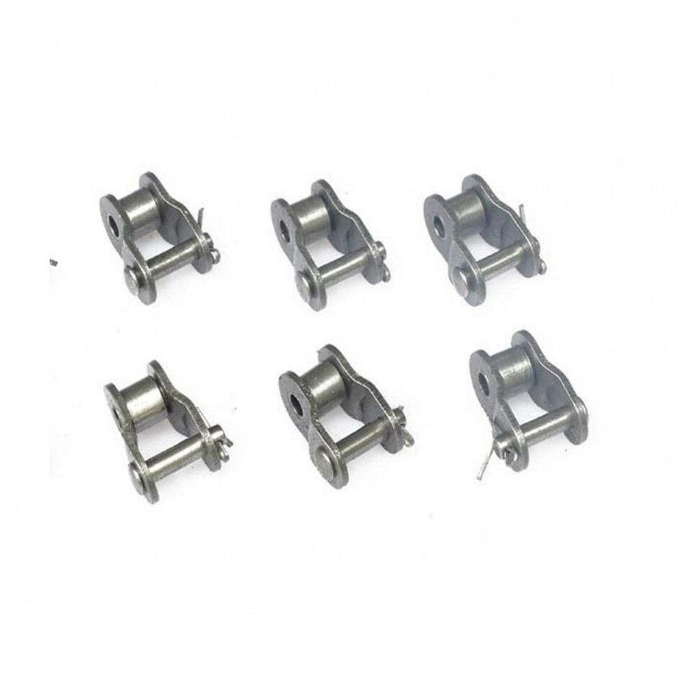 #25 Roller Chain End Connecting Link Half Link Connector 04C for #25 1/4" Roller Chain x10Pcs