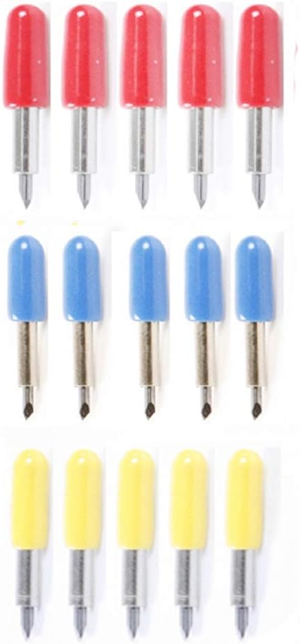 15pcs 30/45/60 Degree Roland Vinyl Cutter Cutting Plotter Blade with Blade Holder