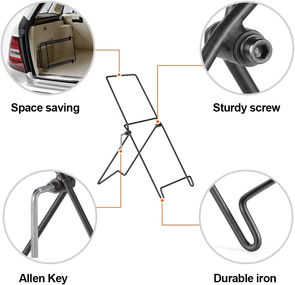 Portable Solar Panel Tilt Stand for Foldable Panels, Stainless Steel | Quick angle adjustment, stainless steel