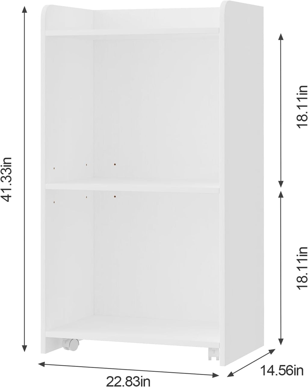 Podium Stand - Portable Podium Stand with 4 Rolling Wheels, Pulpits for Churches with Adjustable Shelf, Hostess