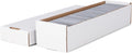 800 Count Trading Card Storage Box with Removable Lid | Durable 2-Piece Cardboard Card Organizer for Sports, MTG &