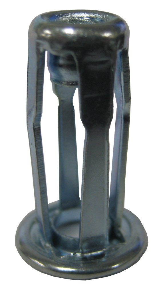 Steel Threaded Insert NUT, ZINC Finish, 10-24 X .188-375 Grip Range (Pack of 10)