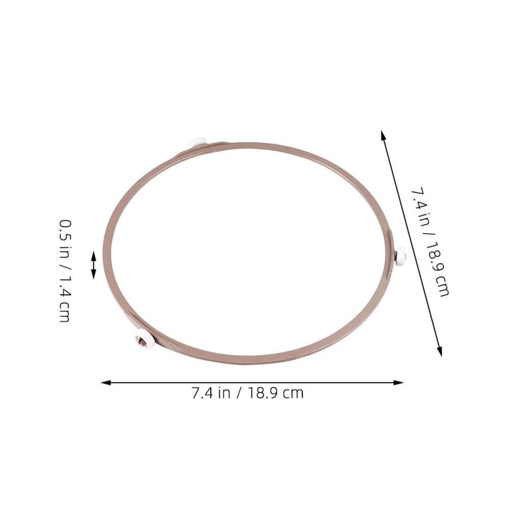HAKIDZEL 1pcs Microwave Glass Turntable Plate Roller Replacement Medium Outer Diameter Wheel Easy Installation for Uniform Heating of Food