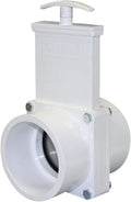 Valterra 4301 PVC Gate Valve, White, 3" Slip