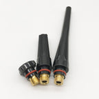 Tig Welding Torch Kit Black Metal for 17 18 26 Torches 3pcs