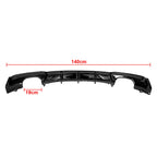BDBO Rear Diffuser Compatible with 2013-2019 BMW F30 M-Sport Bumper